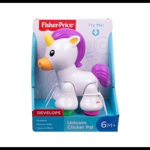 New Fisher-Price Unicorn Clicker Pal